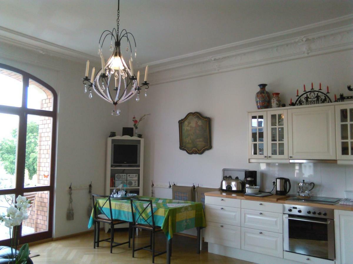 Ferienwohnung Villa Fiedler Dresda Exterior foto